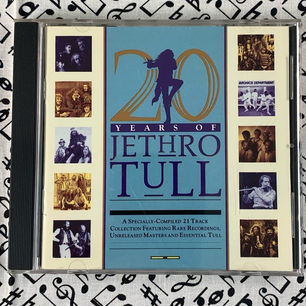 Jethro Tull CD: 20 Years of Jethro Tull.